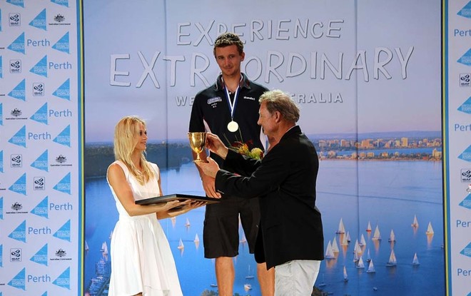 John Bertrand presents - Perth 2011 ISAF Sailing World Championships - Finn Gold Cup &copy; Robert Deaves/Finn Class http://www.finnclass.org